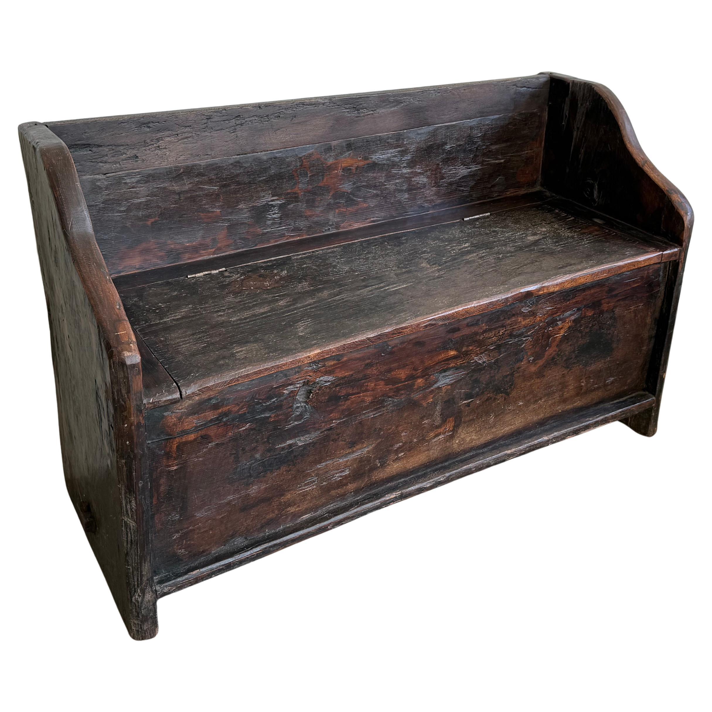 Catalan Bench with Storage