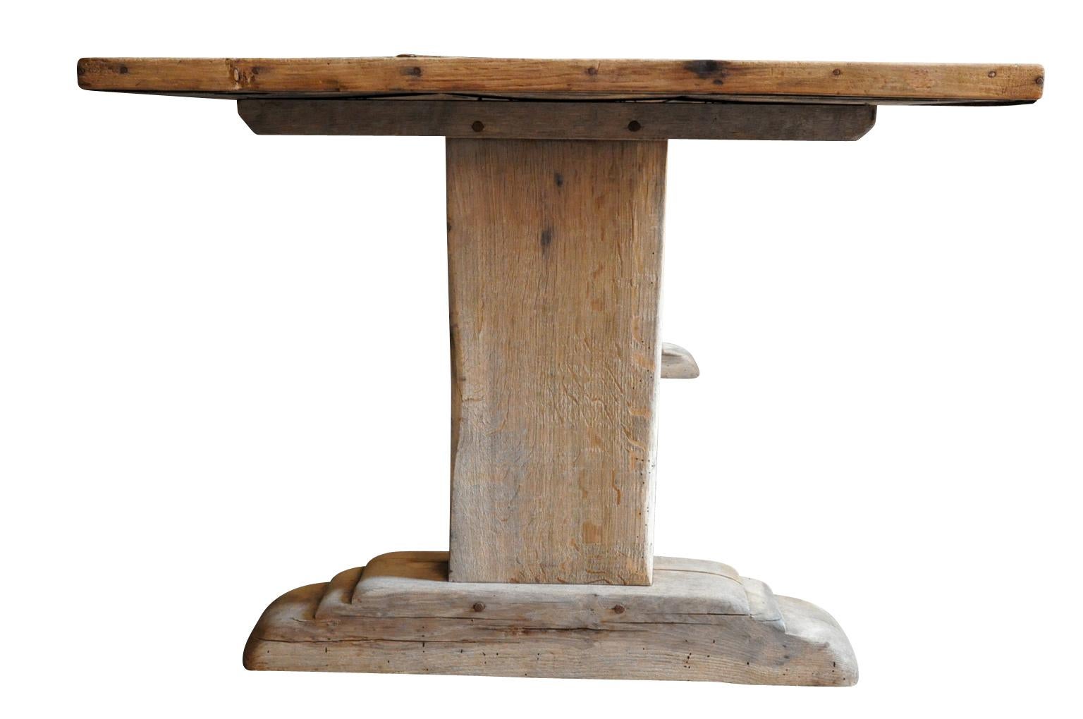 Catalan Farm Table, Trestle Table (19. Jahrhundert)