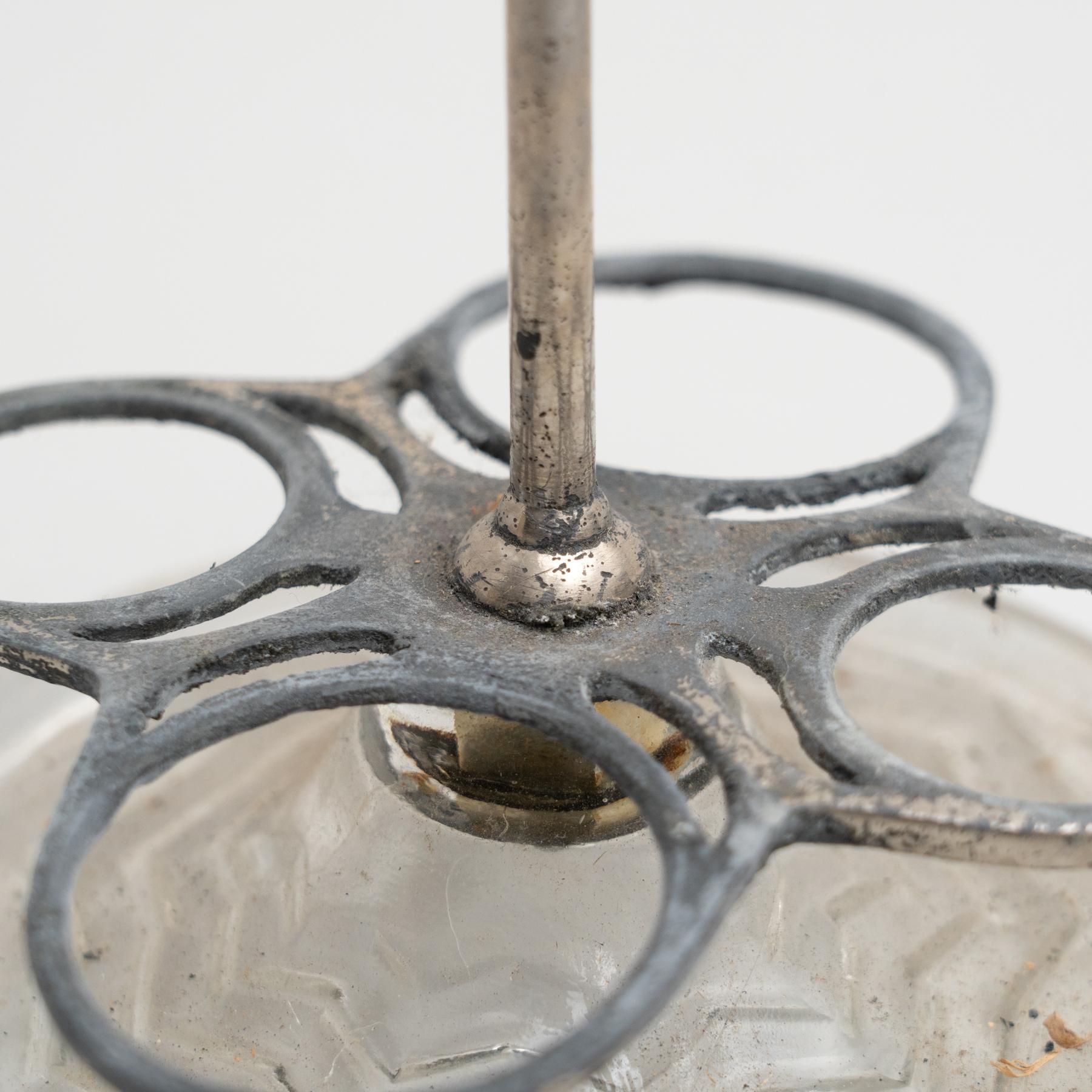 Set de burettes en verre catalan, vers 1940 en vente 12