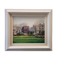 Painting" St. James’s Park, London”, Josep Mª Vayreda Canadell signed