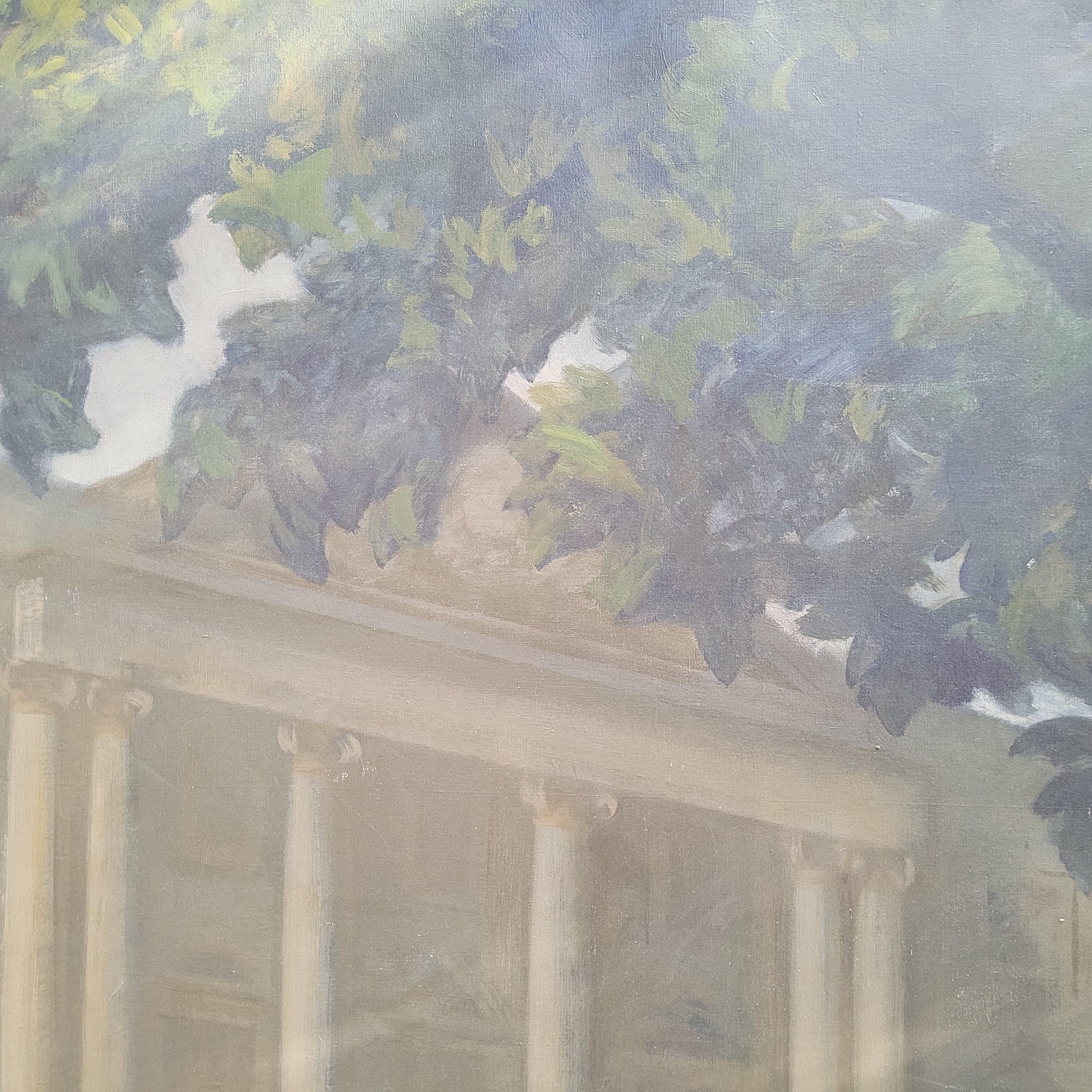 Catalan School Large Painting  