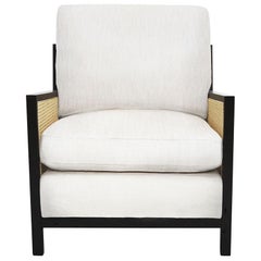 Catalina Accent Chair in Chocolate & White by Innova Luxuxy Group