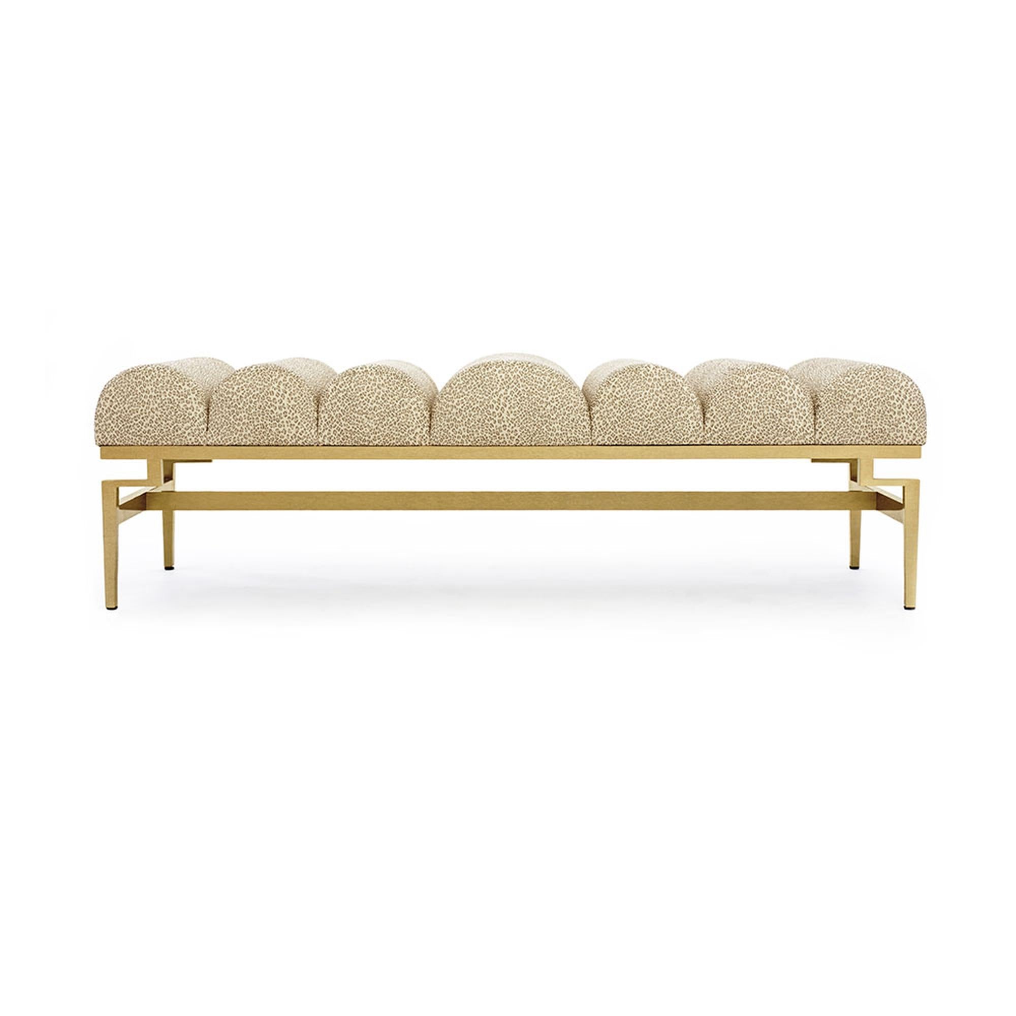 Both functional and visually stunning, the Catalina bed bench is a brilliant accent piece. The careful design and craftsmanship is evident in the uniquely channel tufted seat, where the tufting is largest in the centre, and cascades smaller out to