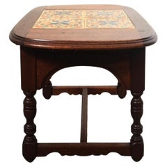 California Tile Top Side Table
