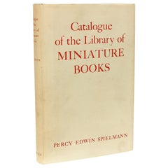 Catalogue de la bibliothèque de livres miniatures collectionnés par Percy Edwin Spielmann