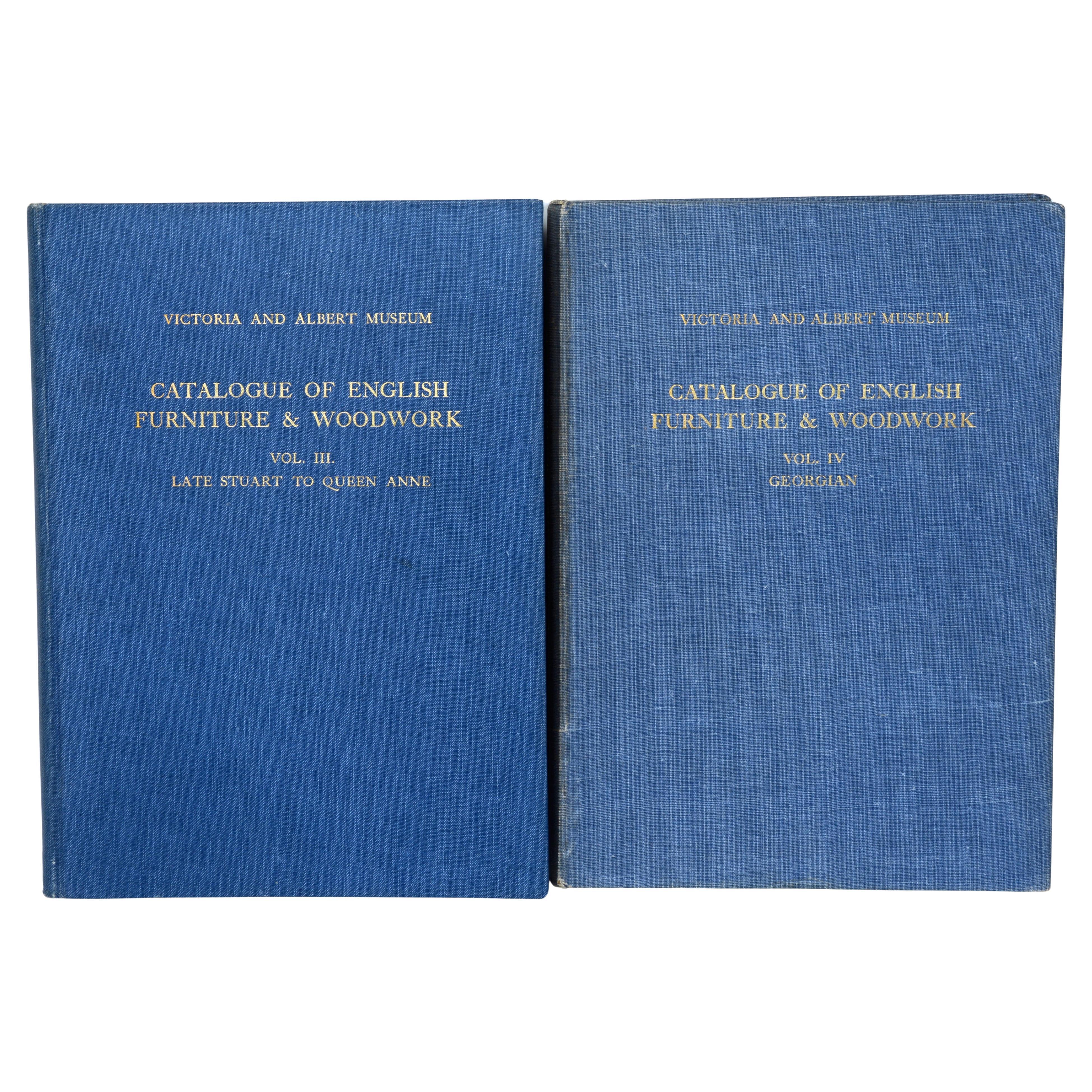 Catalogue of English Furniture and Woodwork, Vol. III & Vol IV, 1st Ed