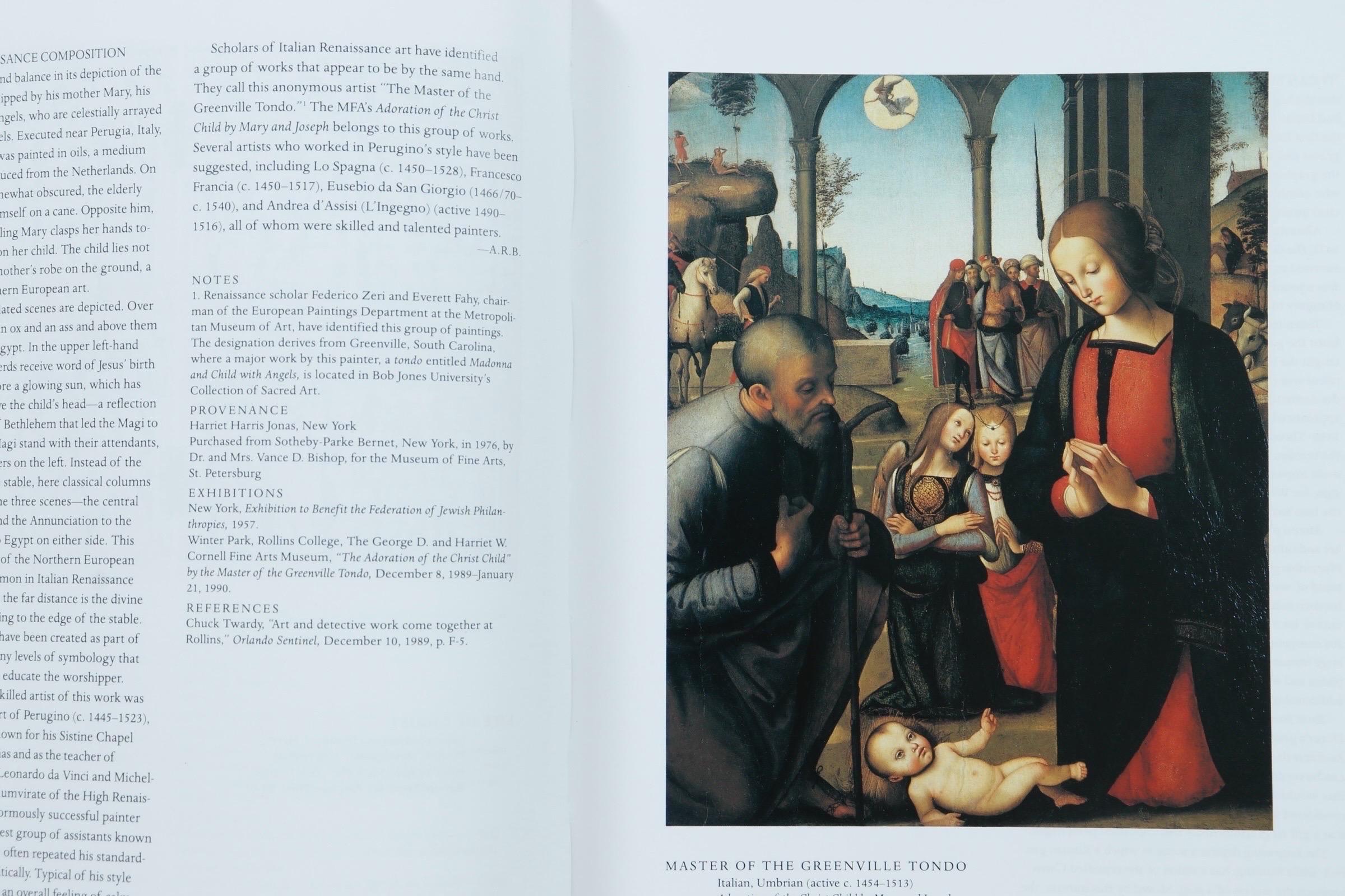 Paper Catalogue of the Collection, Museum of Fine Arts, St. Petersburg Florida For Sale