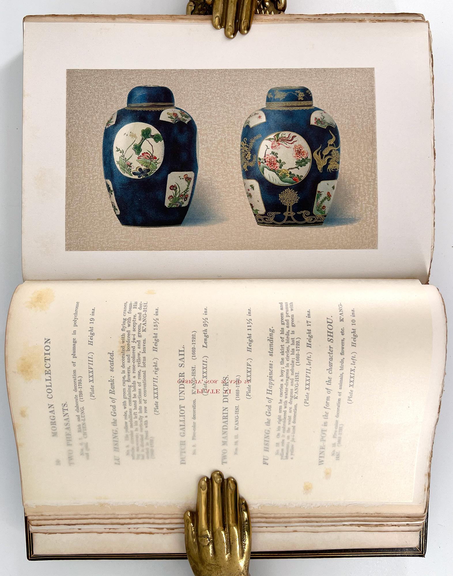 Catalogue of the Morgan Collection of Chinese Porcelains For Sale 2