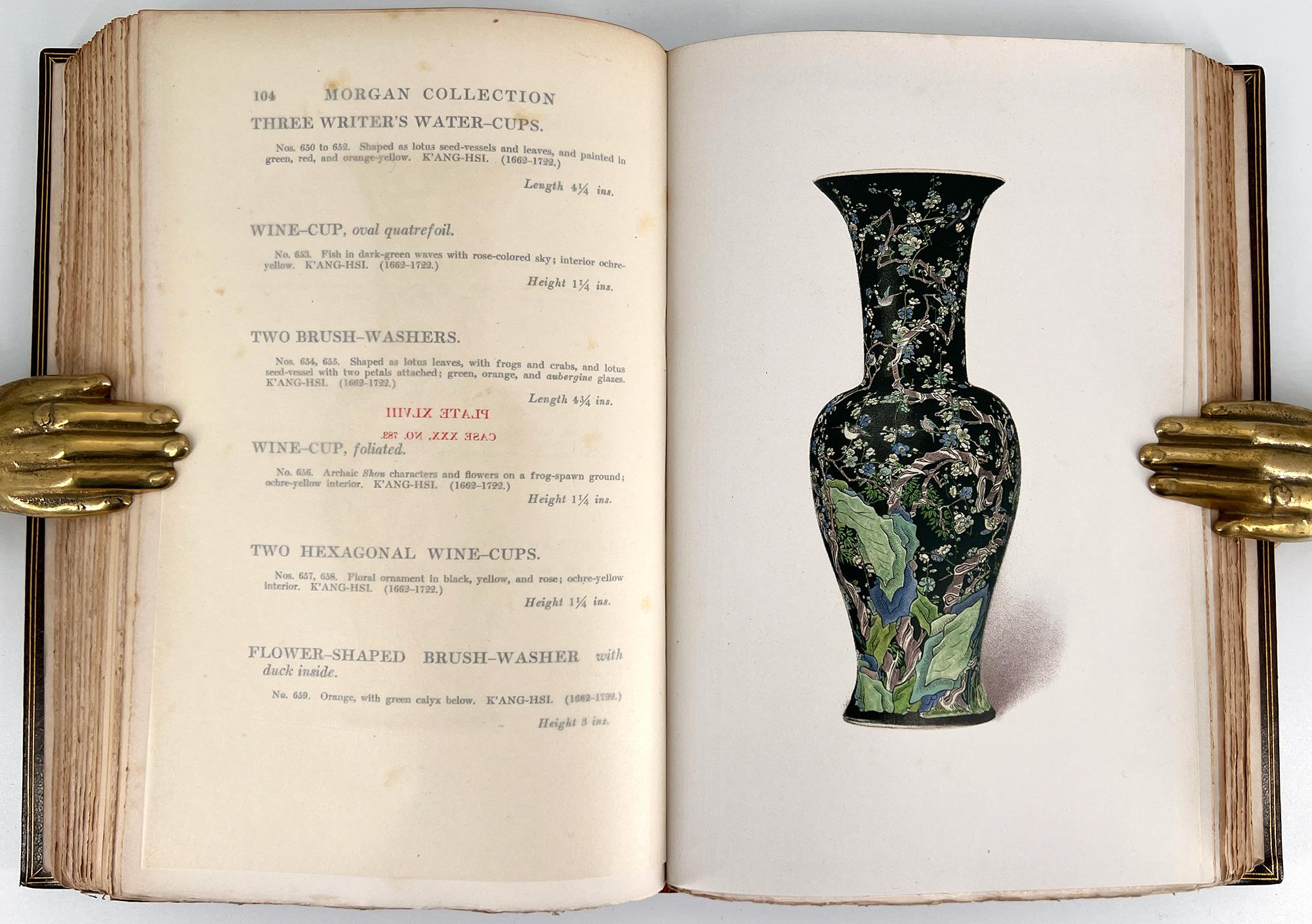 Catalogue of the Morgan Collection of Chinese Porcelains For Sale 3