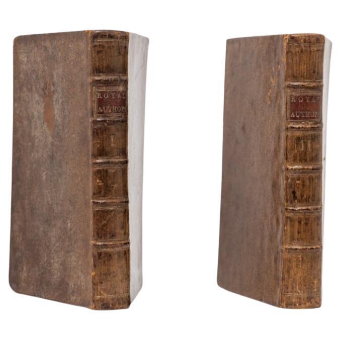 Catalogue of the Royal and Noble Authors of England. circa 1759. in Two Volumes