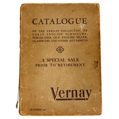 Catalogue of the Vernay Collection A Special Sale Prior to Retirement, 1st Ed