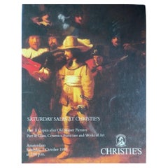 Catalogue Saturday Sales at Christies