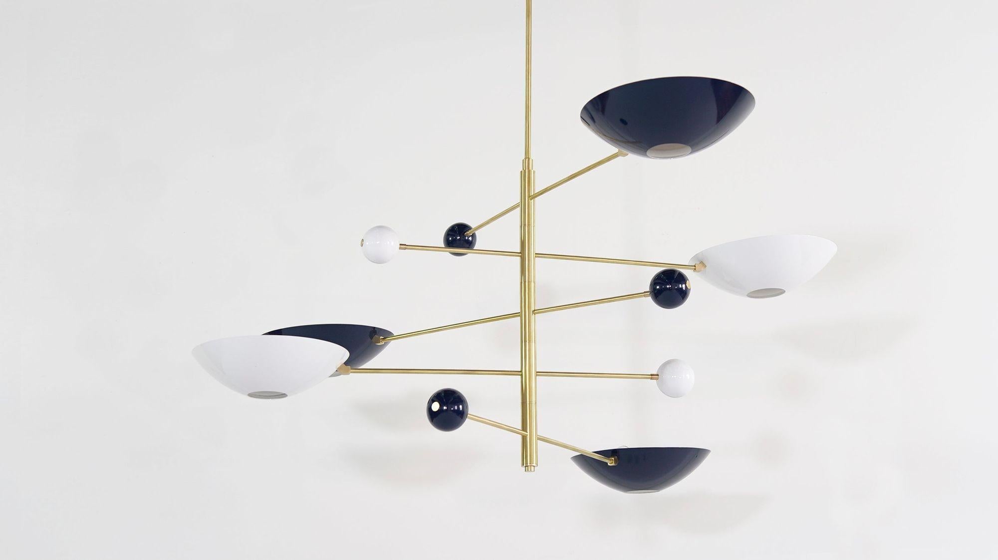 Mid-Century moderno Lampadario Catalonia in vendita