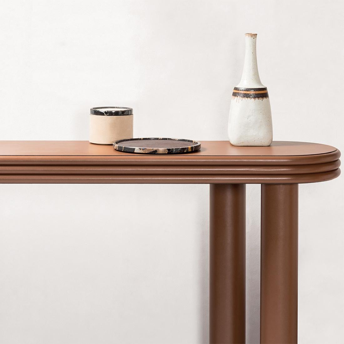 Contemporary Catane Console Table For Sale