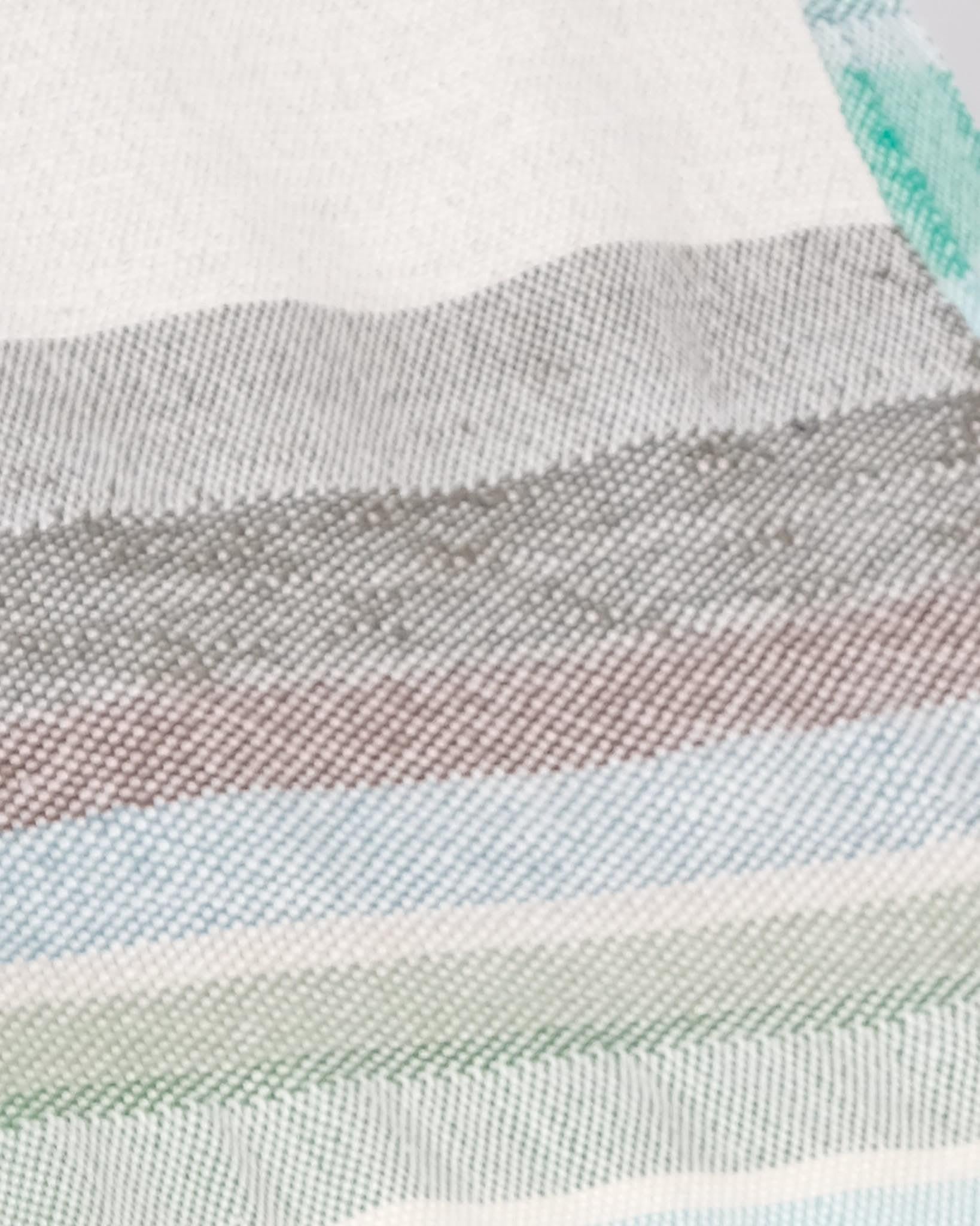 Catarina Riccabona, Handwoven Alpaca Throw 'Vivid Green' In Excellent Condition For Sale In London, GB
