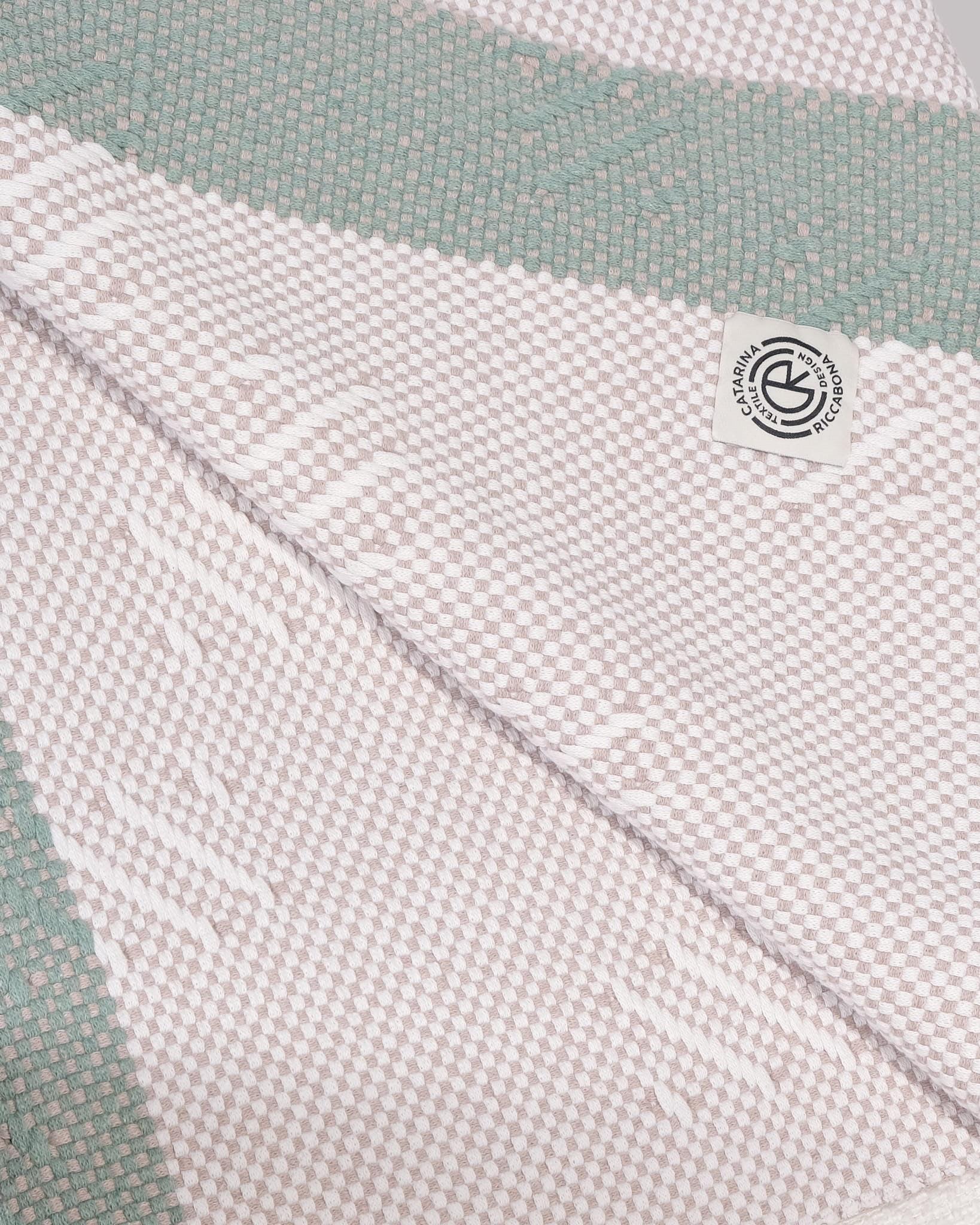 2018
Warp and wept: 100% recycled cotton
L188 x W106 cm
