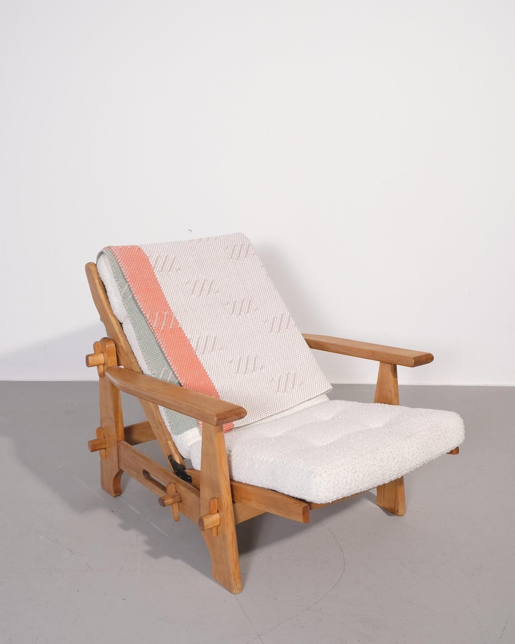 Catarina Riccabona, Handwoven Throw 'Recycled Cotton Putty' In Excellent Condition For Sale In London, GB