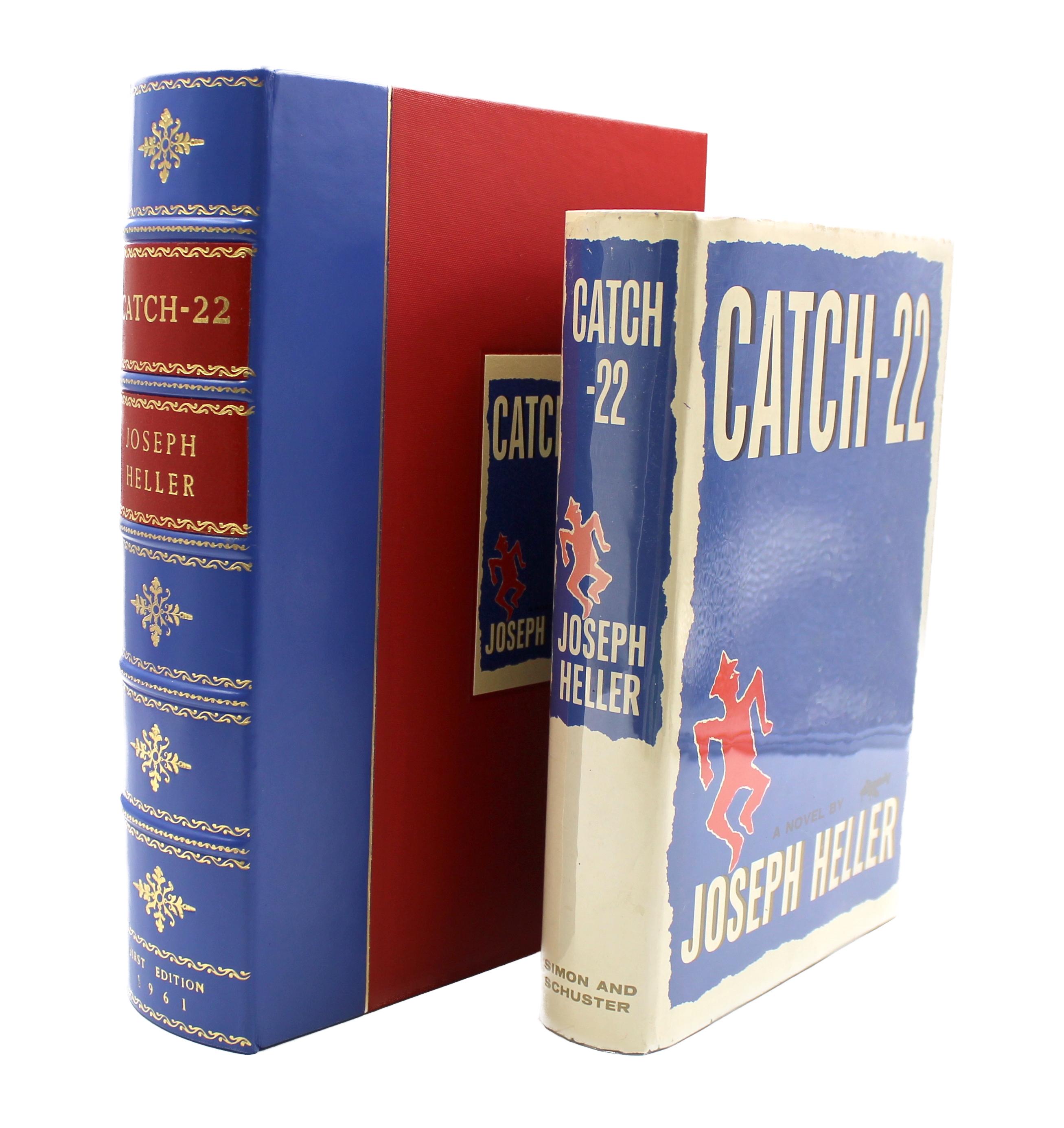 Cuir Catch-22 de Joseph Heller, première édition, première impression, dans son DJ d'origine, 1961 en vente