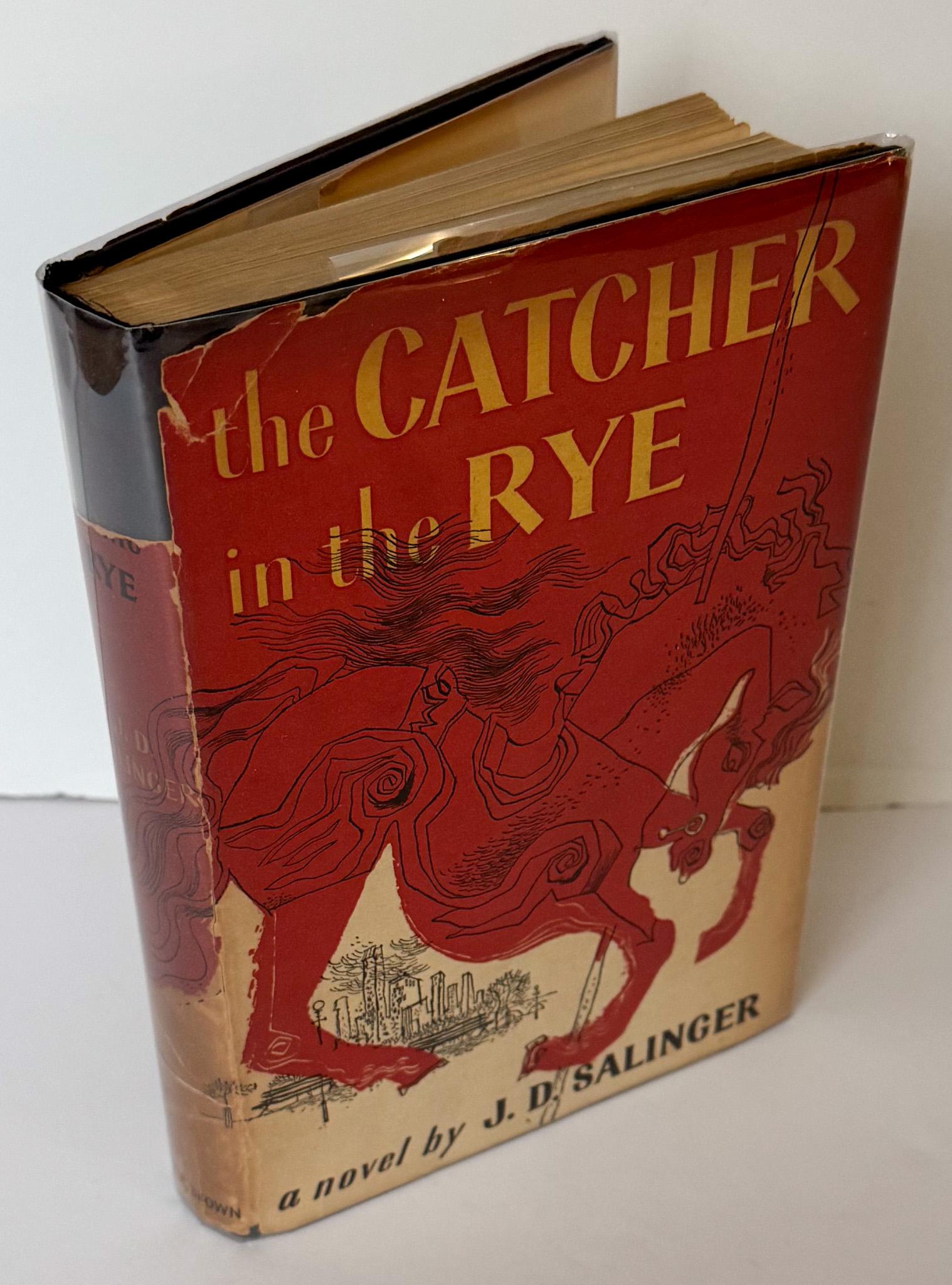 First edition, second printing of J.D. Salinger’s iconic American bildungsroman, first published by Little, Brown, and Company on July 16, 1951. The second printing followed in the same month. 8vo, black cloth boards decoratively stamped and