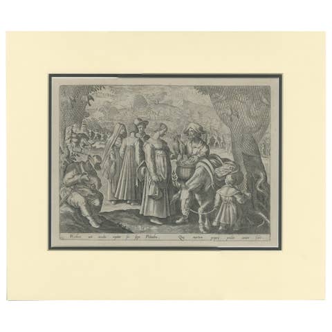 Catching Doves in Renaissance Europe: Stradanus & Galle's 1615 Hunting Print