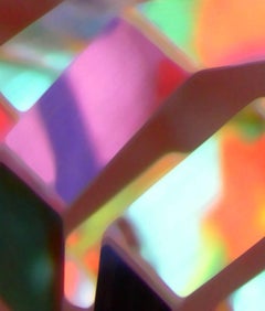 Used "Edge", a sparkling prism of violets, green, orange, turquoise light 