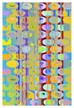 “Venice” radiates stained glass yellows, greens, turquoise, and violets