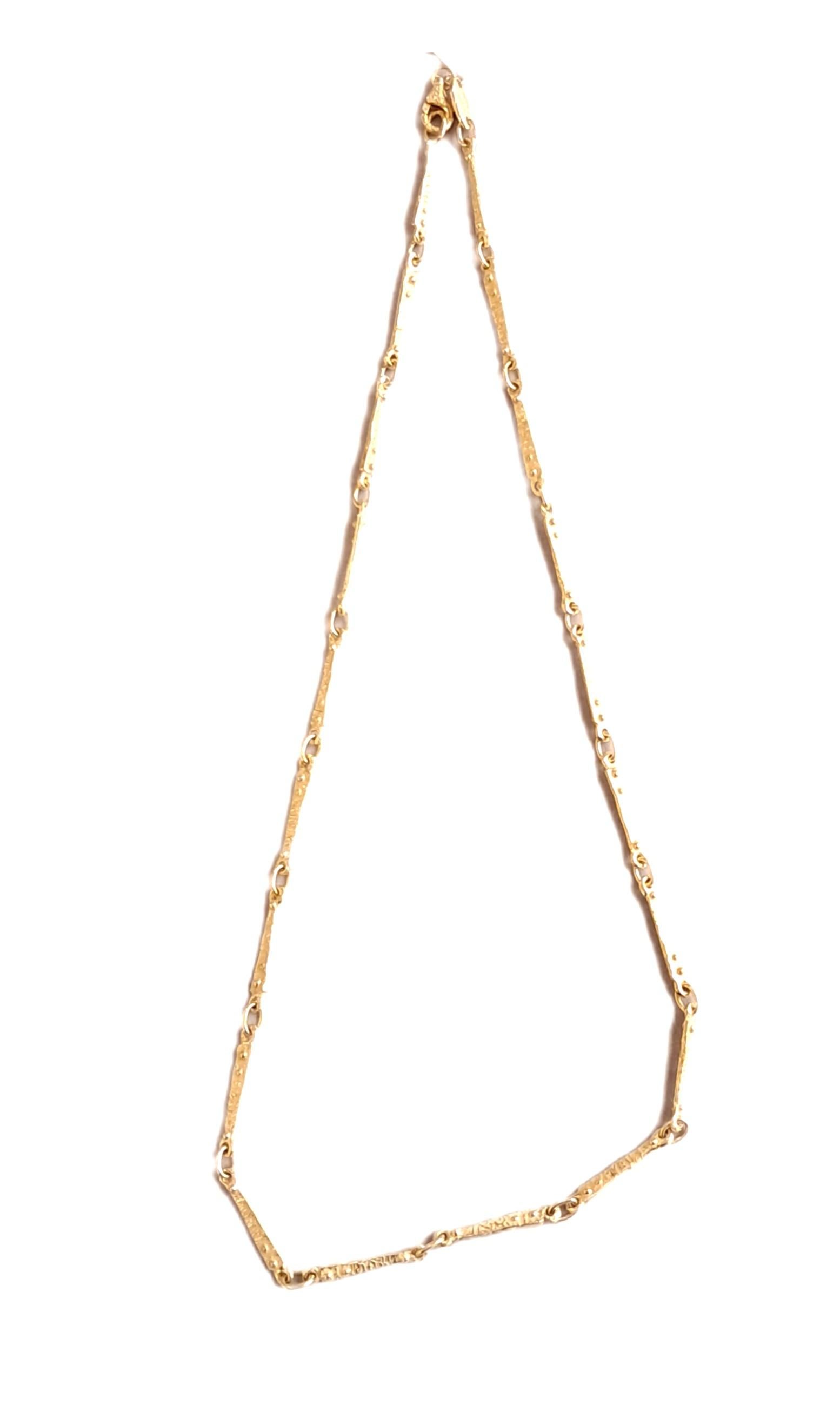 da uomo o donna Catena Sacchi in Oro Giallo Satinato 18k Collezione 