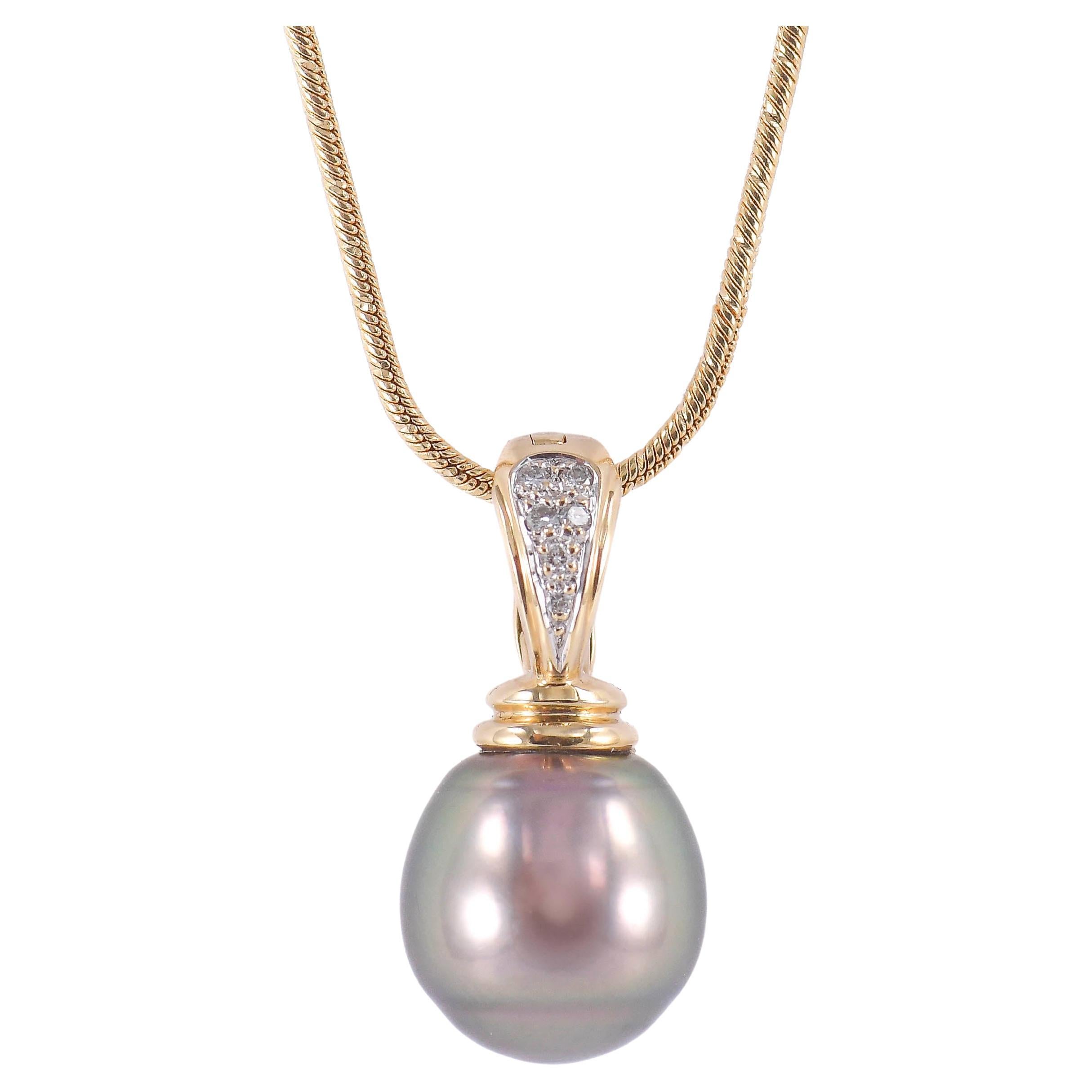 Collier de perles de Tahiti en vente