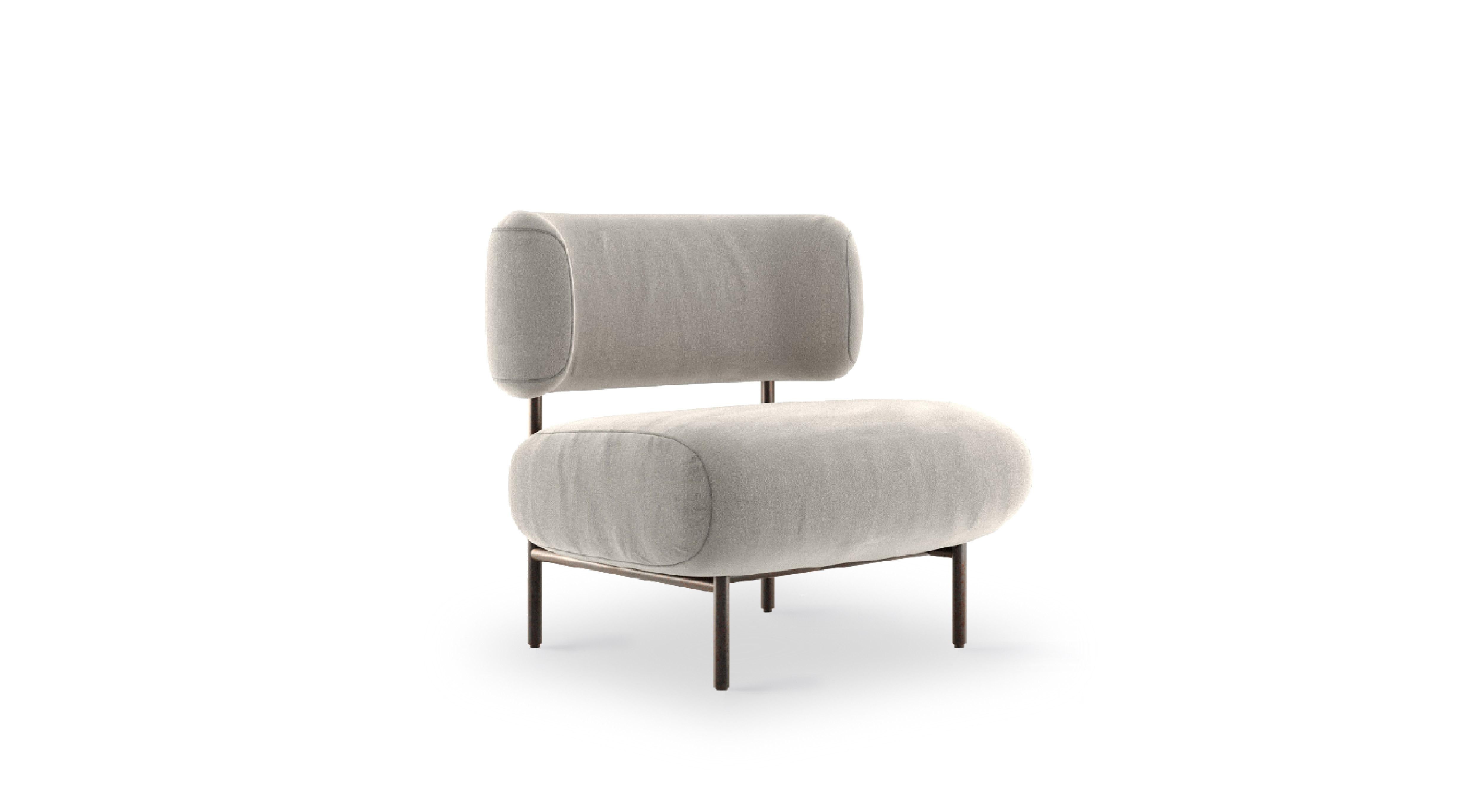 Caterina - un sillón sofisticado y aparentemente ligero Minimalista en venta