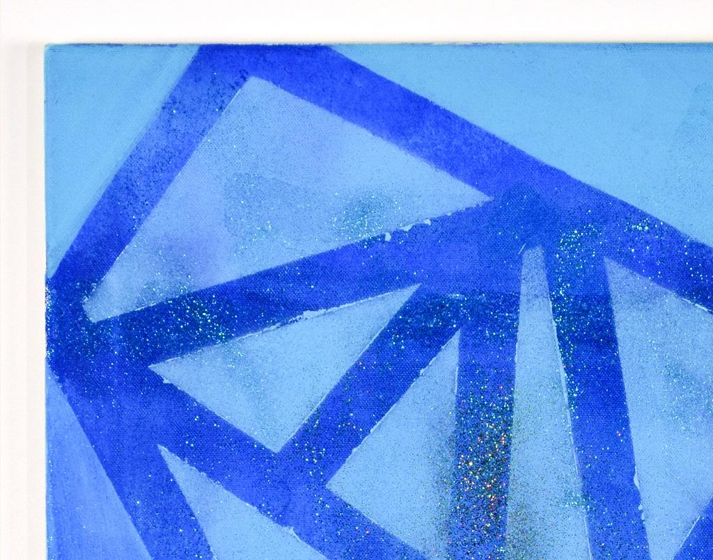 Composizione astratta - Tecnica mista su tela di Caterina Feng - 2014 in vendita 1