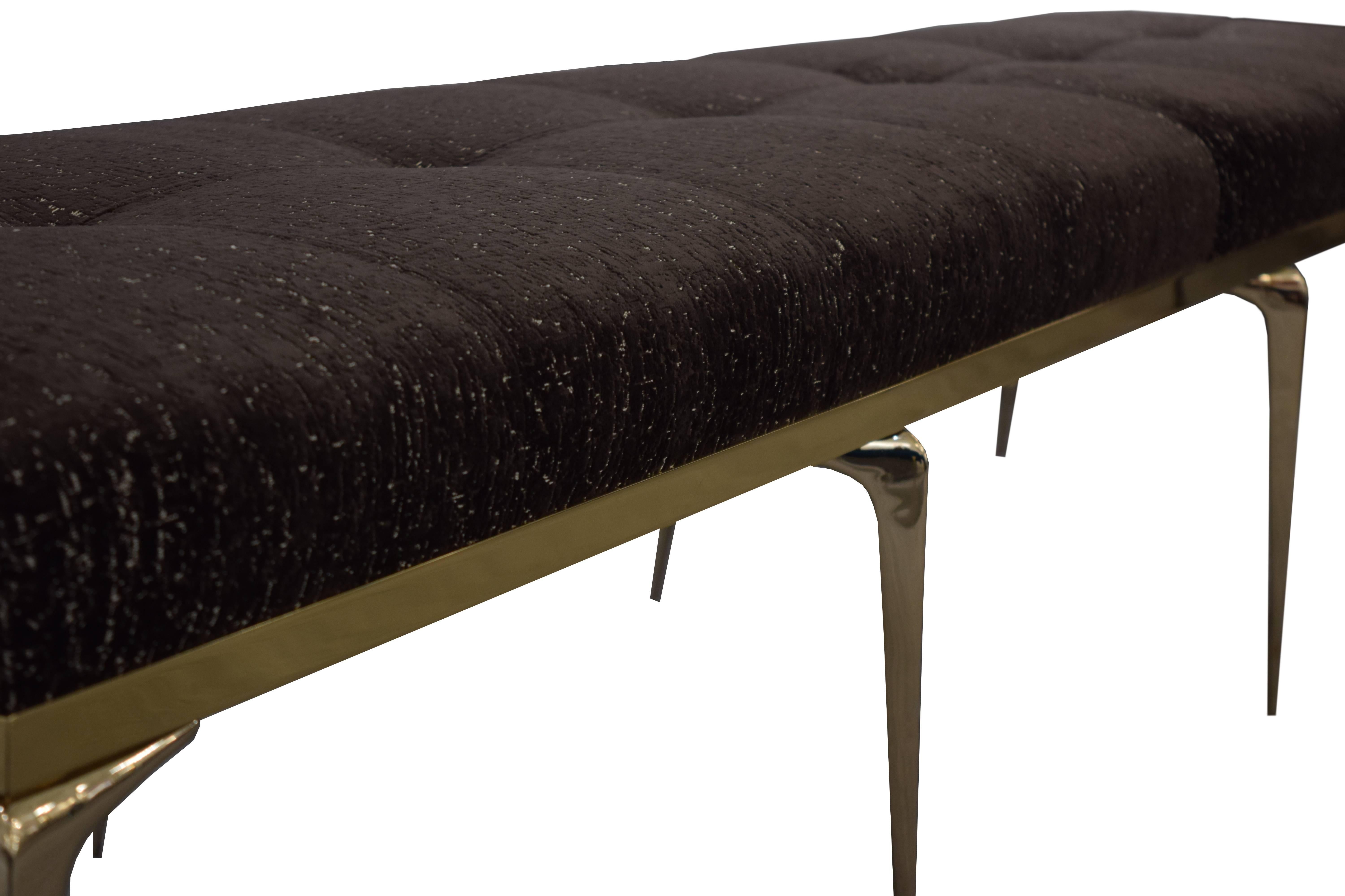 Modern CF MODERN Custom Caterpillar Stiletto Bench For Sale