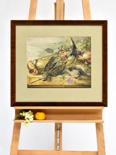 Still Life with Bird and Horn Romantic - Classic - Netherlands - Dutch -