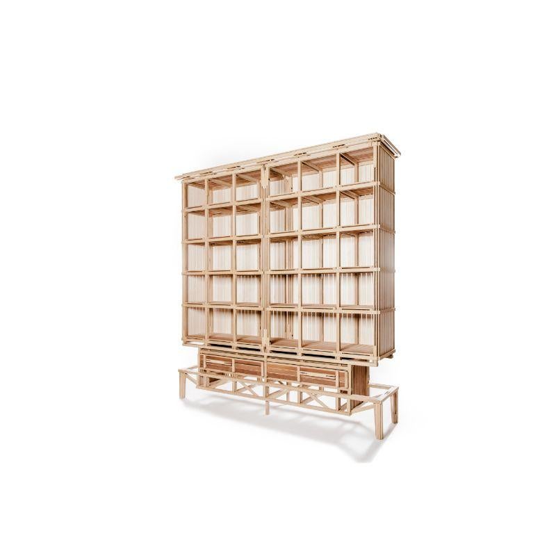 Bouleau Meuble de rangement cathédrale de Paul Heijnen en vente