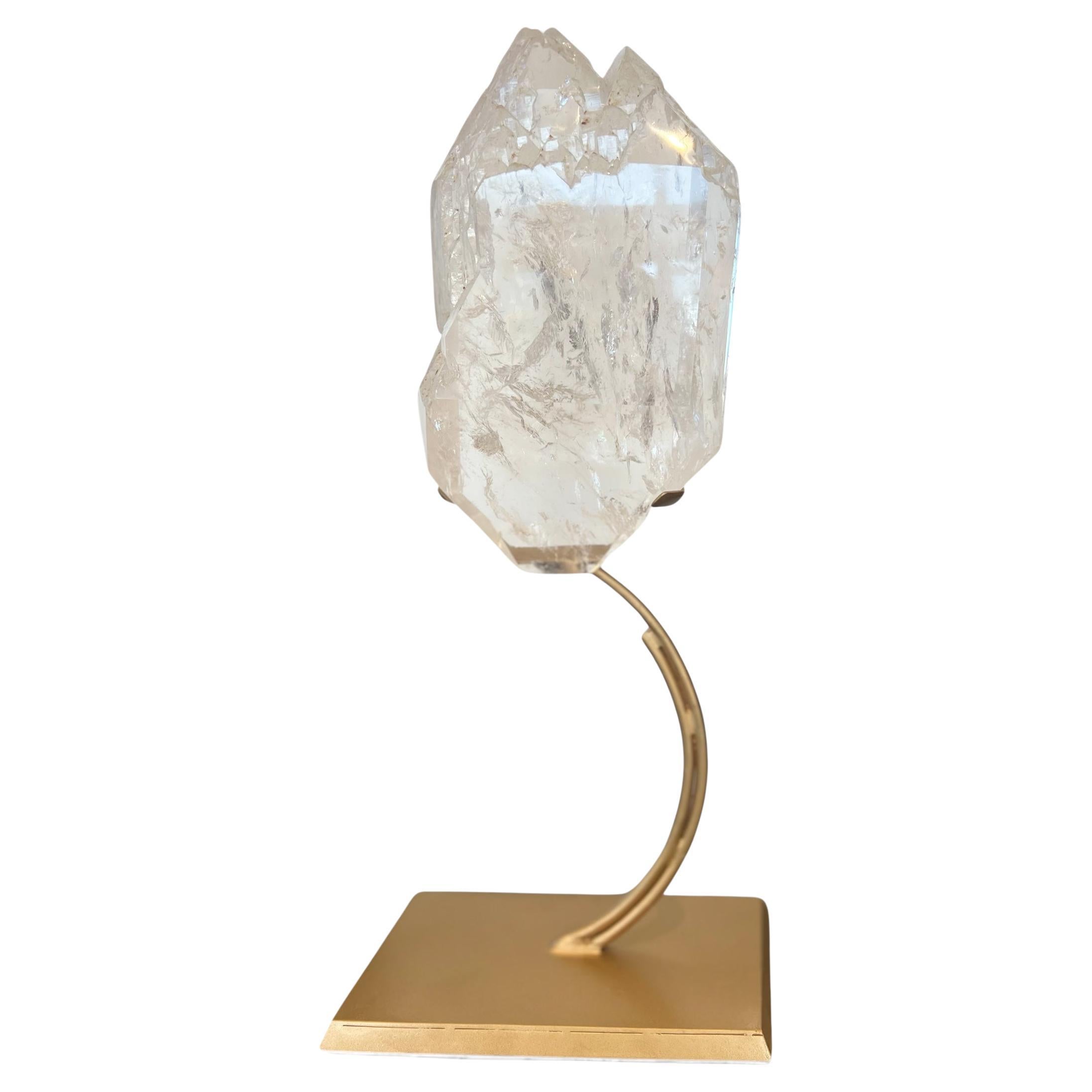 Cathedral Clear Quartz on Stand