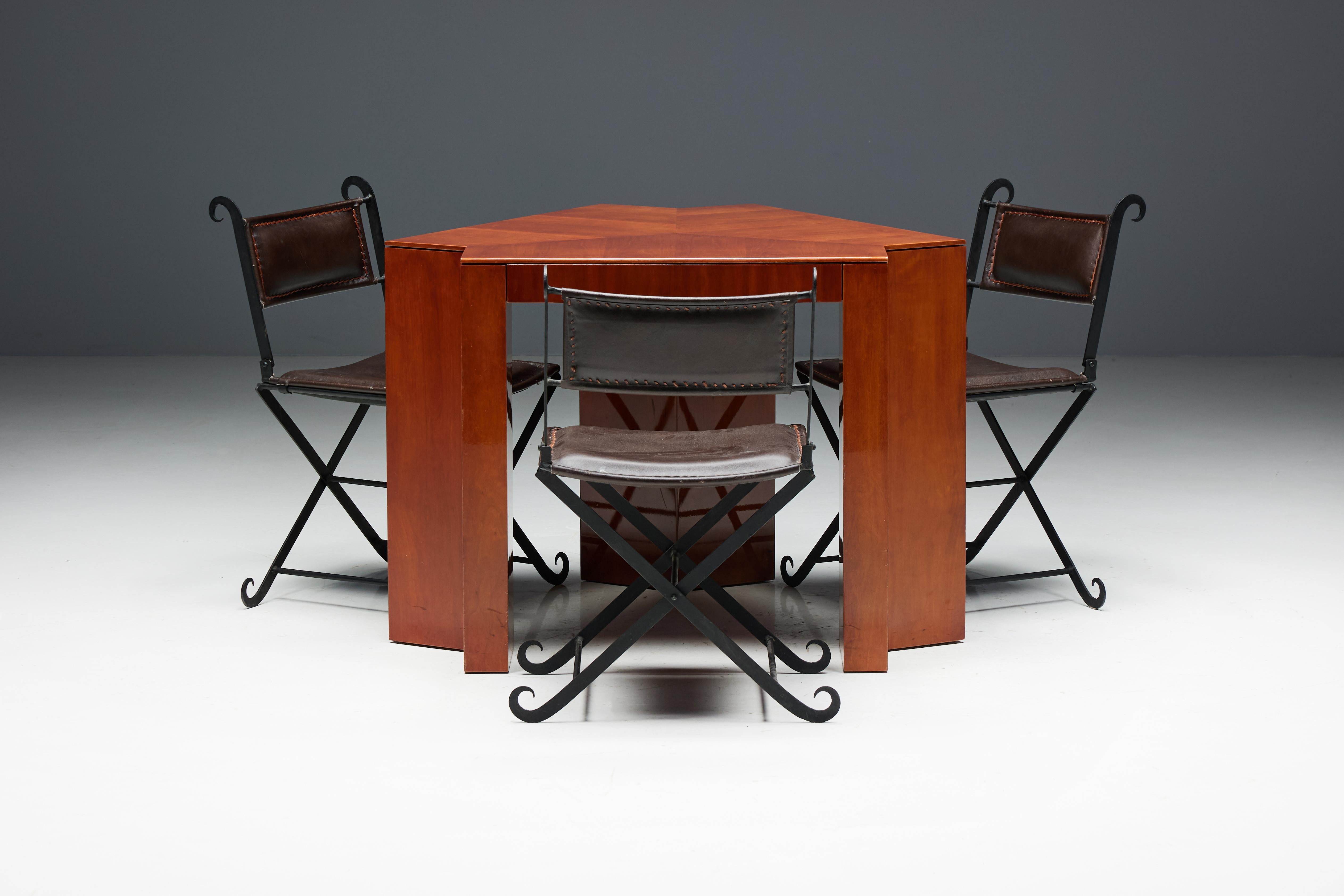 Cathedral Table by André Verroken for Hof van Cleve, Belgium, 2006 For Sale 10