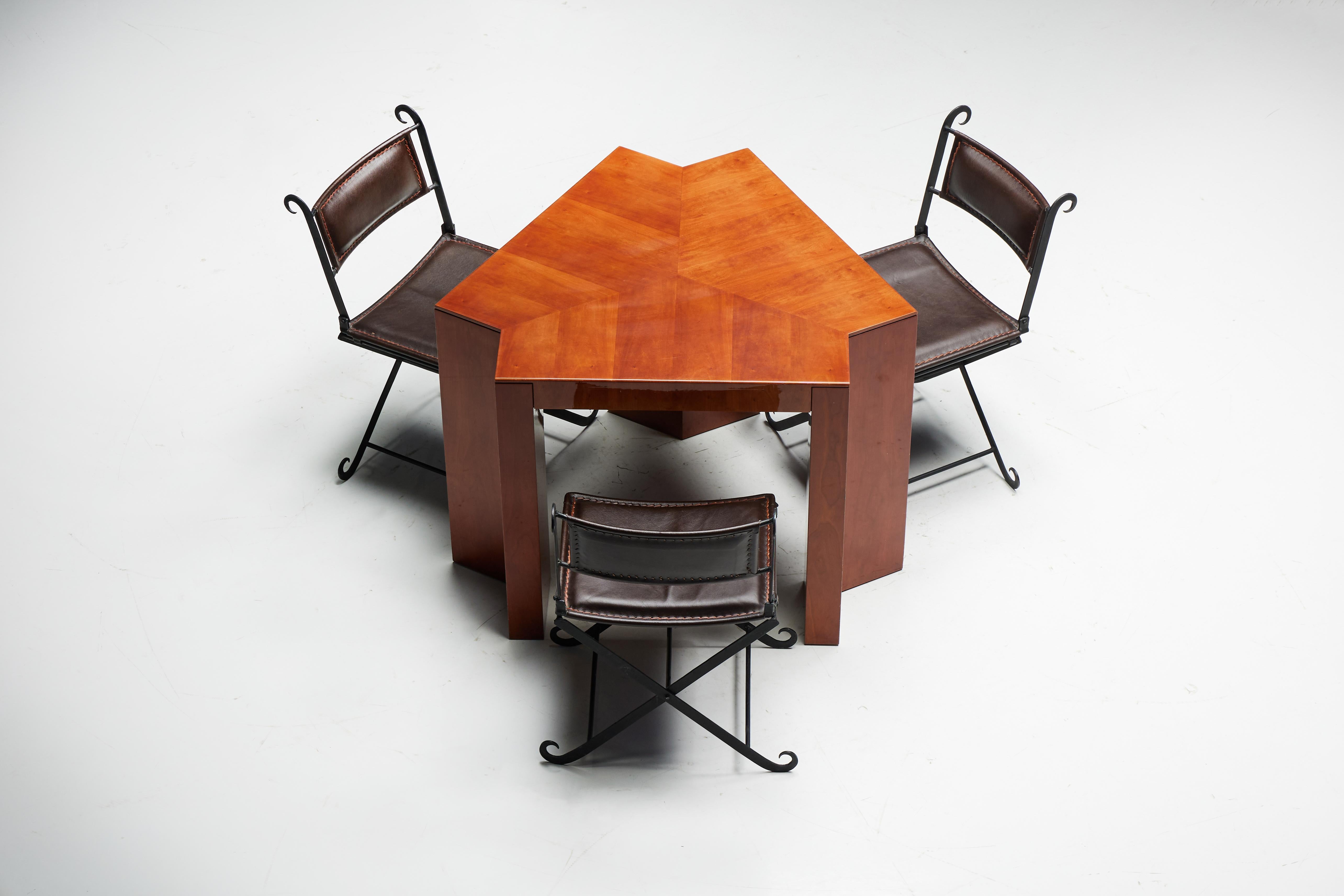 Cathedral Table by André Verroken for Hof van Cleve, Belgium, 2006 For Sale 12