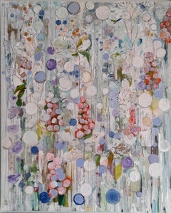 Jardin de fleurs blanches