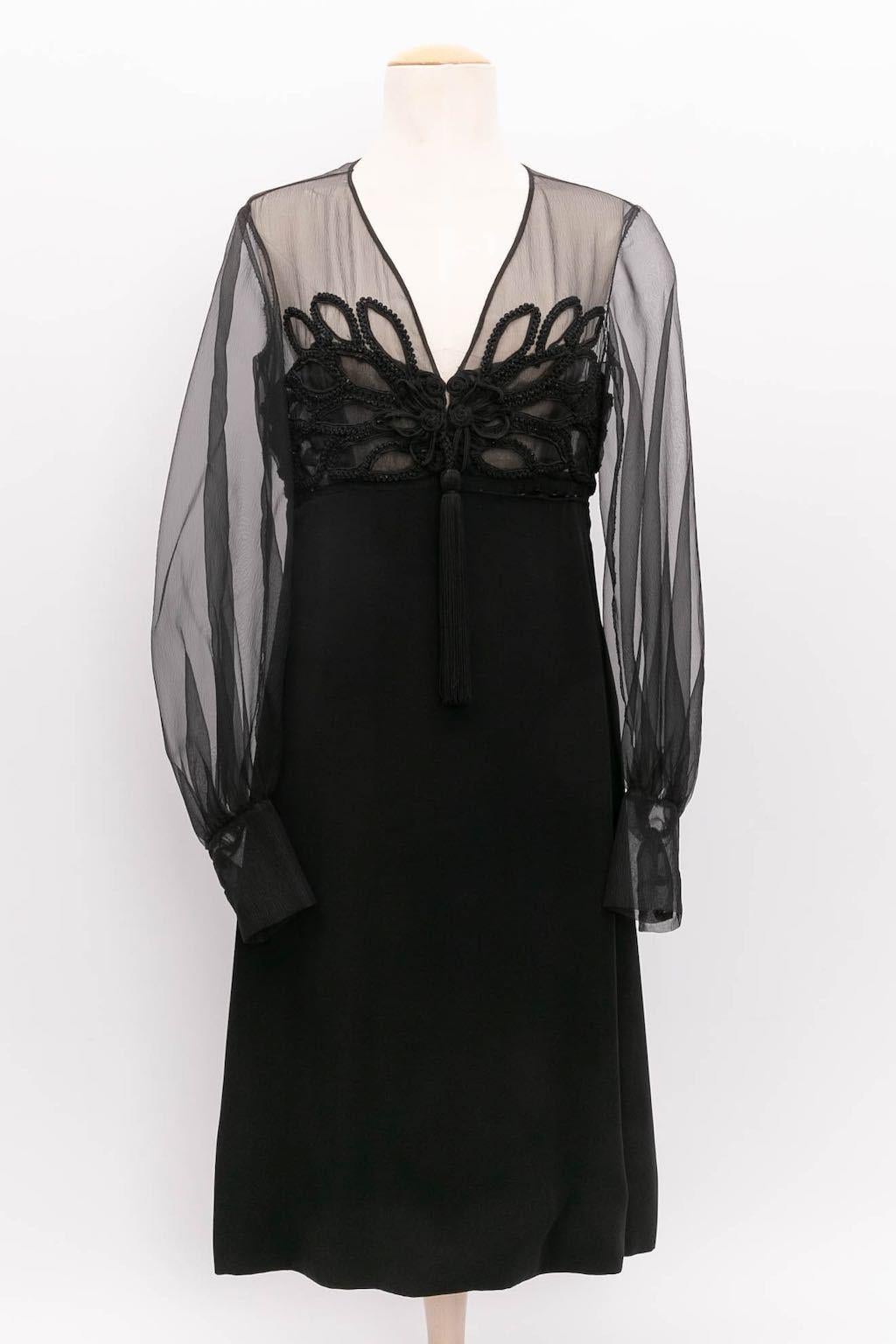 Women's Catherine Beydornn chiffon dress For Sale