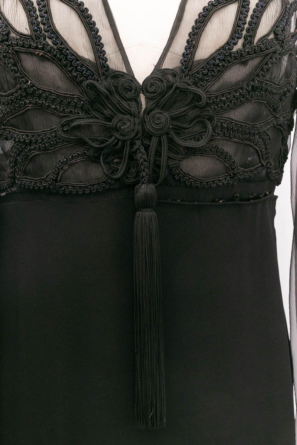 Catherine Beydornn chiffon dress For Sale 4