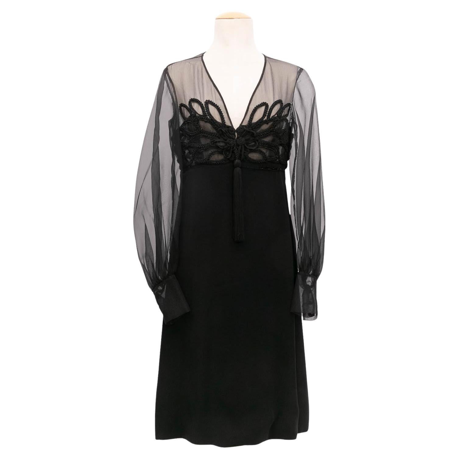Catherine Beydornn chiffon dress For Sale