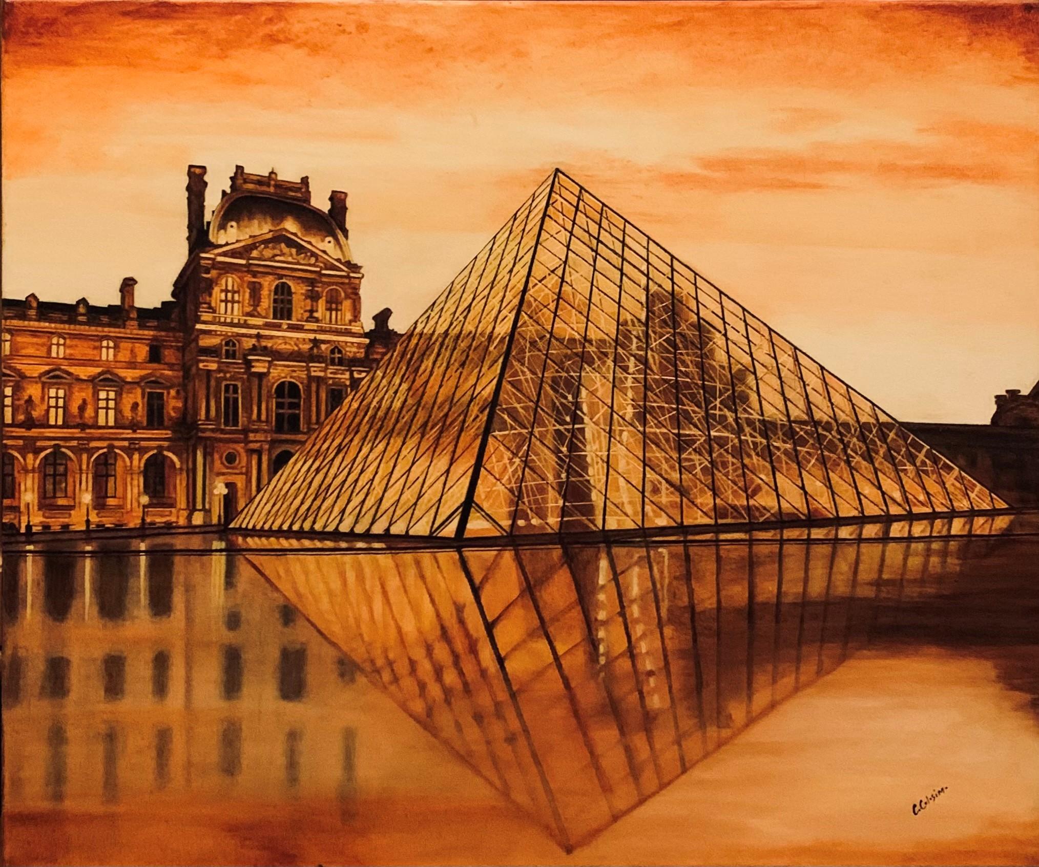 Louvre Museum In Paris - Catherine Colosimo For Sale 1