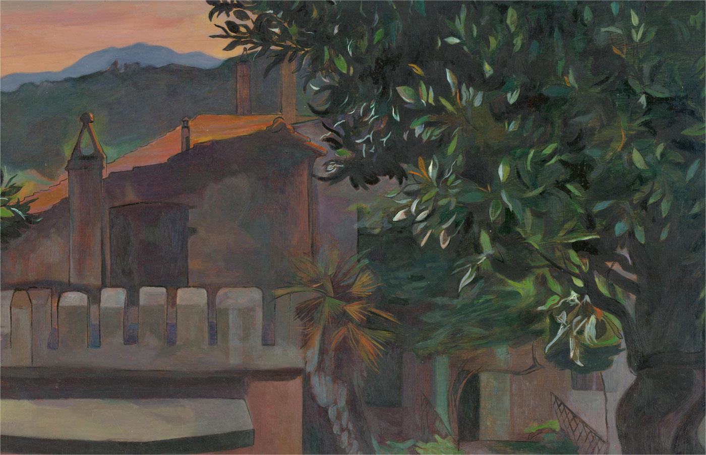 Catherine Ensor - Contemporary Oil, Continental Sunset 1
