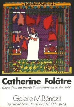 1966 After Catherine Folatre 'Boucherie Chevaline' African American Multicolor