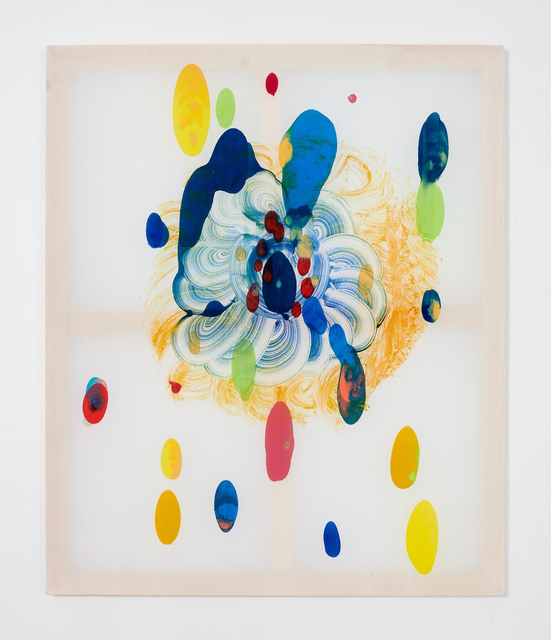 Catherine Howe Abstract Print - Tantric Flower no.2