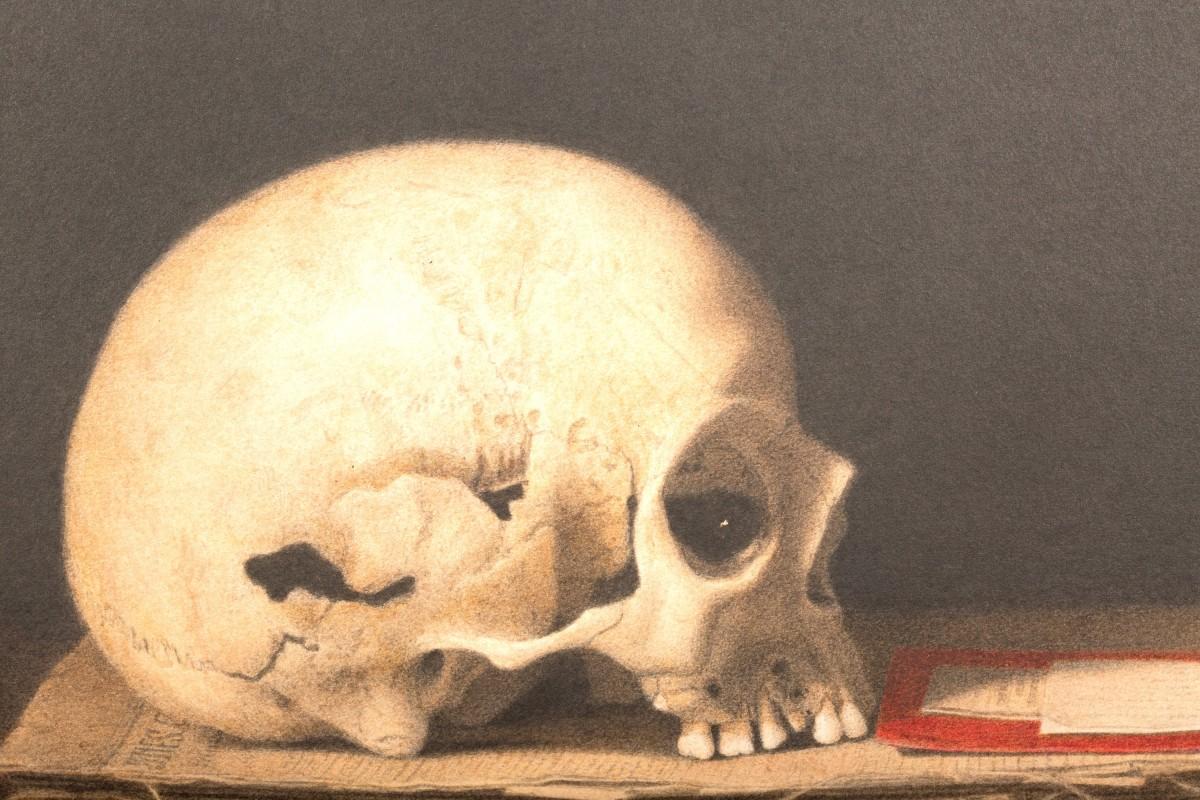 Vanitas de Catherine Jansens (Nacida en 1949) en venta 1