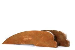 Cupric I y II, pareja de esculturas de bronce de Catherine Lee