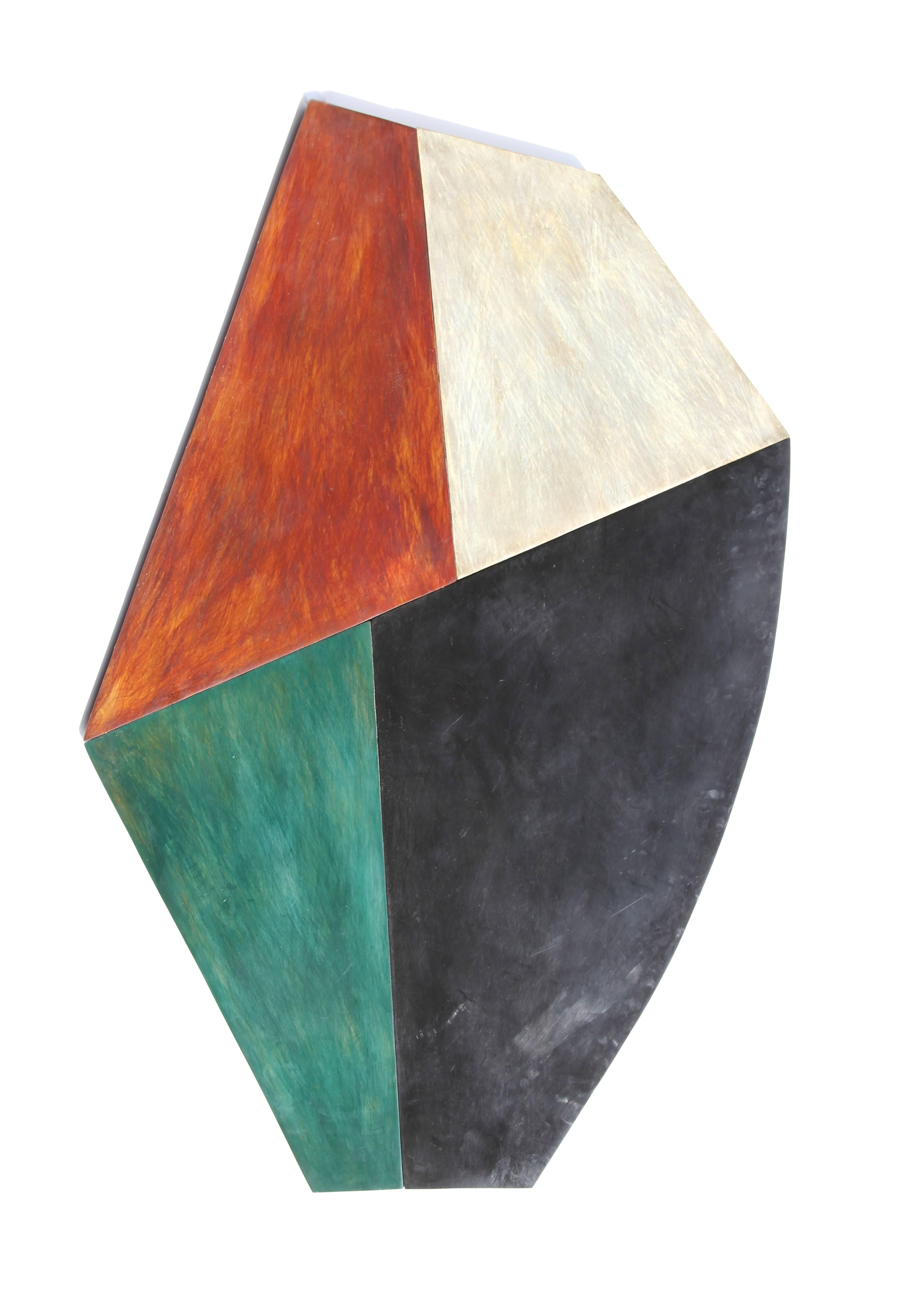 Catherine Lee Abstract Sculpture - Geometric (Dancing Gold Var.)