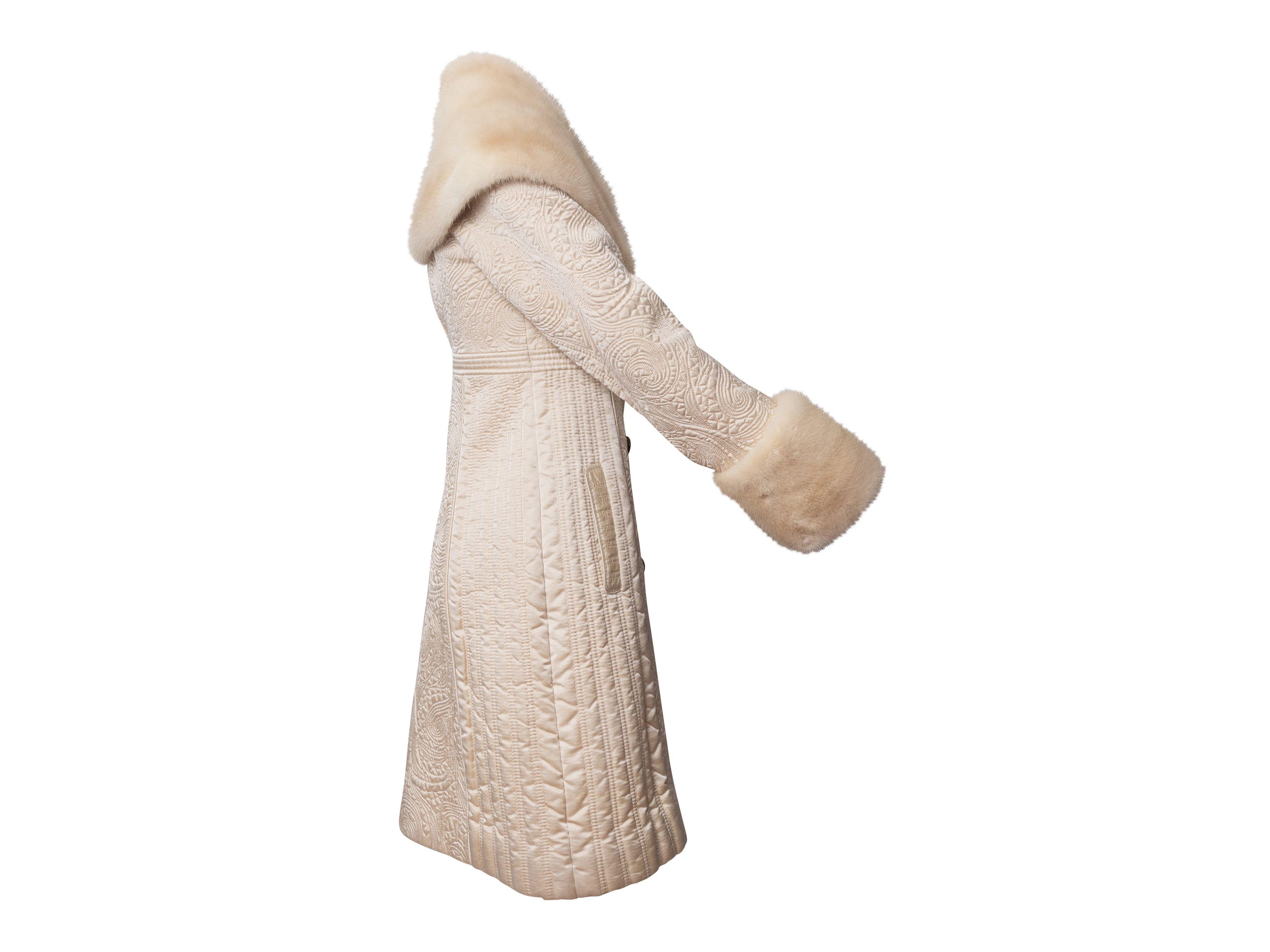 catherine malandrino faux fur jacket