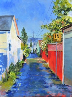 Alley View, Original Painting