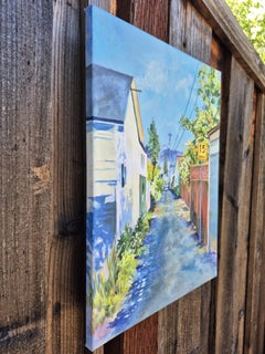 Petaluma Alley, Originalgemälde
